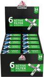 Gizeh Black Active 20225 6mm-10 dozen met 34 filters, papier