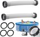 Merkloos Pool Hose 40 cm, Set of 2, Replacement Hose for Pool Pumps