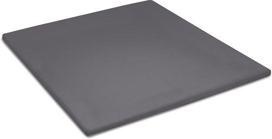 Cinderella Topper Hoeslaken Satijn - 180x200 cm - Anthracite