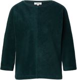 s.Oliver Sweatshirt Dames Maat 42 Petrol Katoen Corduroy