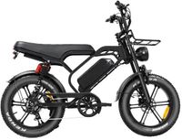 V20 Smartride Supplies B.V. V20 Limited 2026 Fatbike Zwart - 250W - 48V 18Ah - 80km Bereik - Schijfremmen