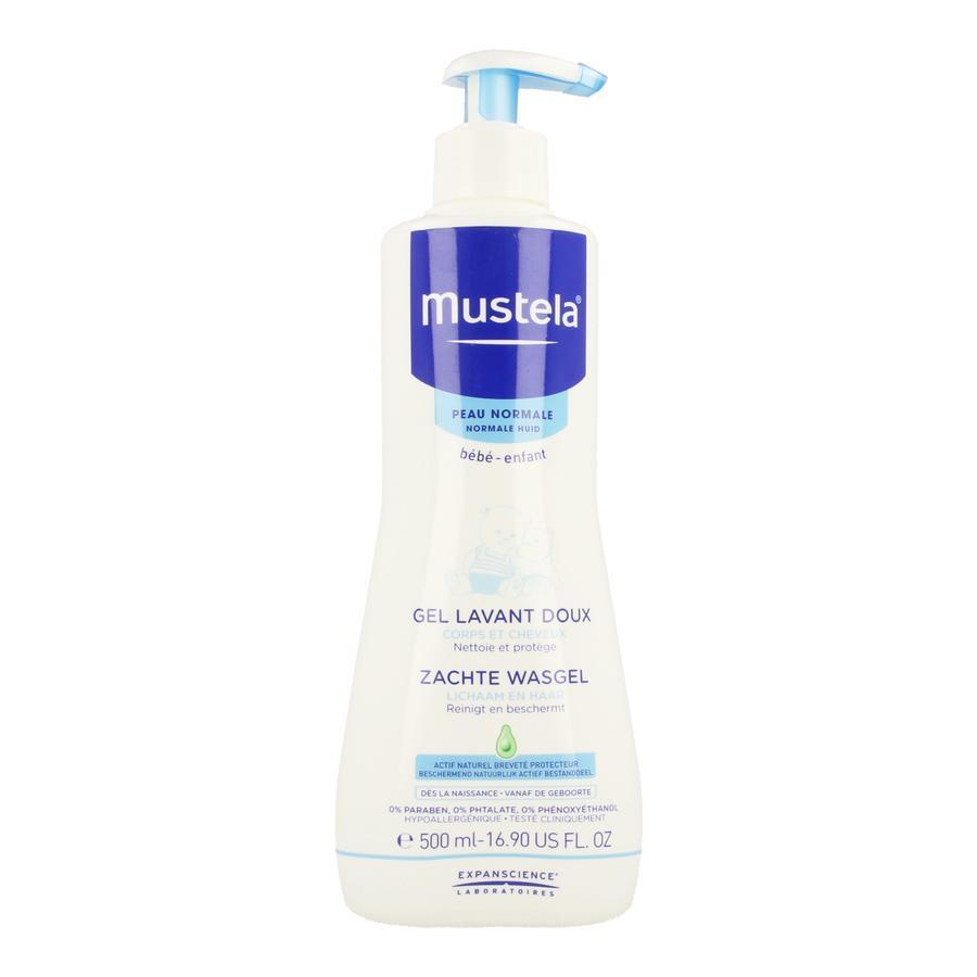 Mustela Zachte Wasgel 500ml