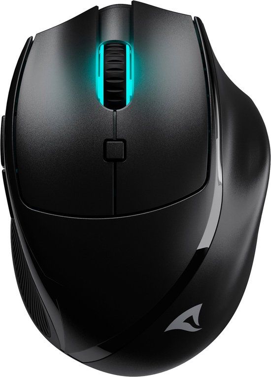 Sharkoon OfficePal M25W muis Gamen Rechtshandig RF Wireless + USB Type-C Optisch 4000 DPI
