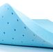 Surmatelas en mousse à mémoire de forme 5cm Gel 90x190cm