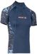 Beuchat Atoll Rash Guard à manches courtes Bleu M Femme