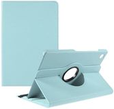 Samsung Galaxy Tab A11 Plus Hoes 360° Draaibare Book Case Lichtblauw