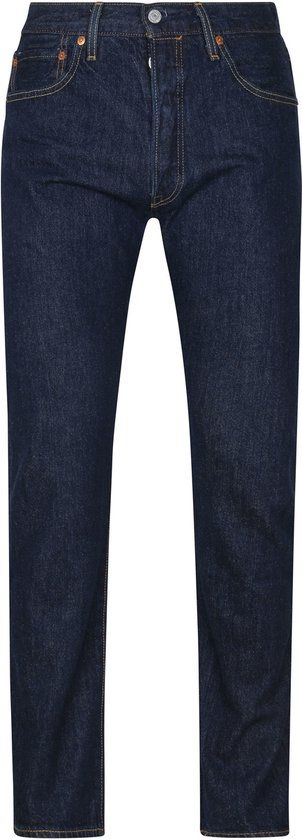 Levi's 501 Regular Fit Jeans - Donkerblauw - Heren - Maat W 33 / L 30