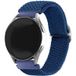 Strap-it Huawei Watch GT Runner verstelbaar geweven bandje (blauw)