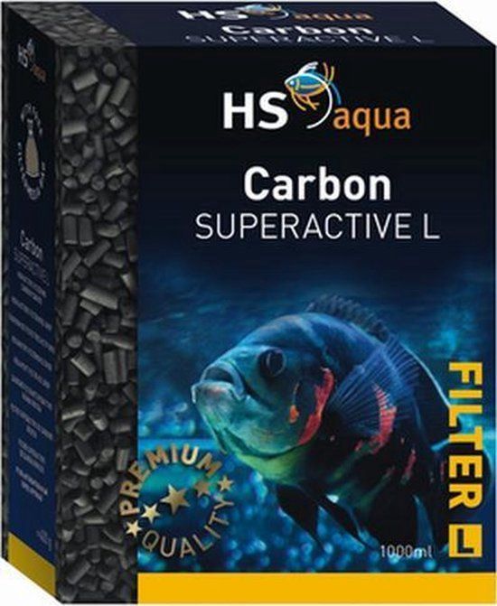 Smulders HS Aqua Carbon Superactive L | Hoogwaardige Actieve Kool | Inhoud: 2 Liter