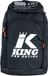 King Elite Lab Sac à dos avec compartiment extensible, noir