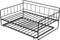 Vevor Full Size metalen Dagbedframe met Uitschuifbed