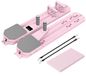 StarTech Pilates-bord - 8-in-1 trainingsapparaat - Opvouwbaar - Verstelbaar - Met weerstandsbanden - Antislip - Roze
