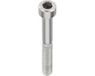 TOOLCRAFT Cilinderschroeven M4 12 mm Binnenzeskant (inbus) DIN 912 RVS A2 100 stuk(s)