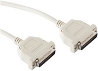 S-Impuls Seriële RS232 kabel 25-pins SUB-D (m) - 25-pins SUB-D (m) - 3 meter