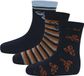 Hummel Alfie Lange Sokken 3 Paren Blauw EU 24-27 Kinderen