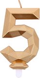 Kaars Diamond Gold Nr. 5