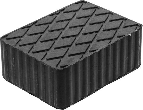 BGS Rubberen pad voor hefplatforms 160 x 120 x 60 mm