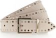 Tamaris Riem Leather Belt W110 Dark Vanilla Beige