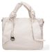 Diana & Co Firenze Damen Shopper Tasche aus Ecopelle mit Reißverschluss und verstellbarem Schultergurt Black B UNICA 41x28x14 cm