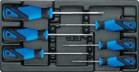 GEDORE 1500 ES-2163 TX jeu de tournevis en module 1/3 ES