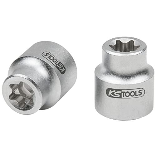 KS Tools 911.1288 Torx-E-dopsleutel voor Mercedes, extra kort
