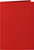 Papicolor Dubbele kaart A6 rood 200gr-CV 6 stuks - 105x148 mm