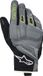 Alpinestars Moblast WP gants moto imperméables - Gris/Jaune/Noir - Taille XL