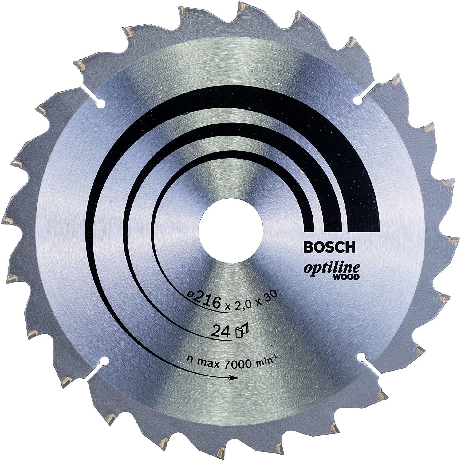 Bosch Optiline Wood Cirkelzaagblad - Ø 216mm - 2608640431
