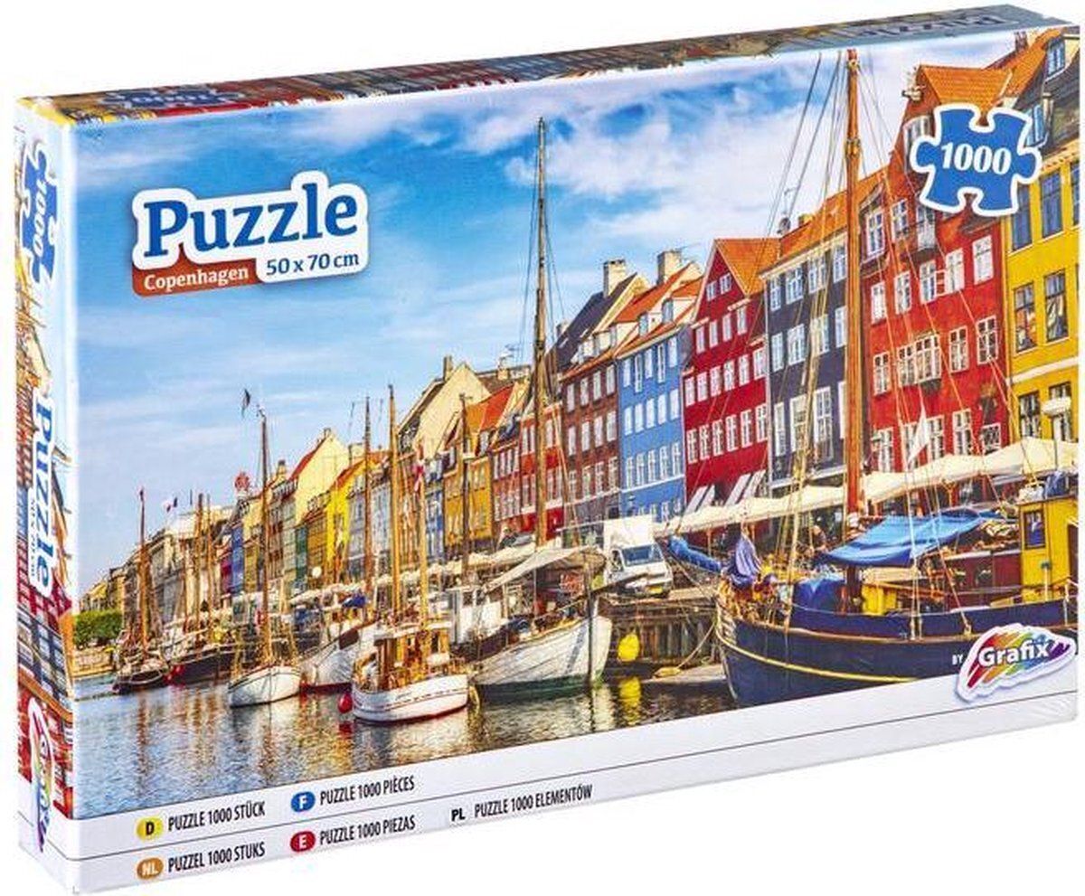 Grafix Puzzel Copenhagen 1000 St