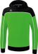 Erima Change Hoodie Heren - Groen / Zwart / Wit - Maat L