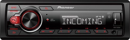 Pioneer MVH-330DAB - Inclusief antenne - Zwart