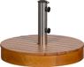 WOOOD Monica Parasolvoet - Hout - Naturel - 49 cm