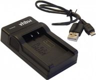 vhbw USB-C-oplader compatibel met Canon Digital Ixus 310HS, 25is, 210, 300HS, 105is, 200is camera/camcorder - oplaadstation + USB-C-kabel met oplaadindicator
