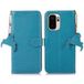 OnePlus Étui OnePlus Ace 6 Ultra en cuir avec RFID - Bleu