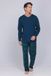 Pastunette - Lodge - Pyjama - Katoen - Lange mouw - Geruit - Blauw - Maat XL