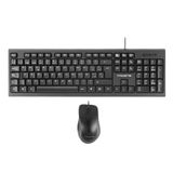Tacens Anima ACP0ES Toetsenbord en Muis Combo - Spaans QWERTY - Zwart