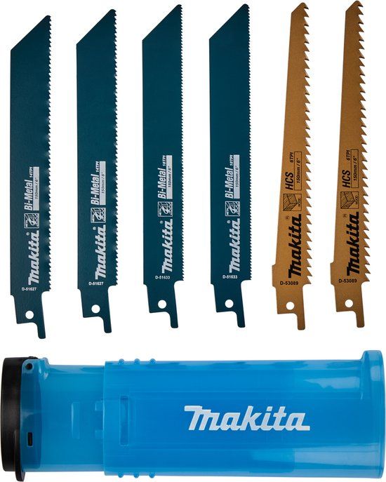 Makita Reciprozaagset 6-Delig - D-53051