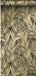 ESTAHome Behang Palmbladeren Zwart en Goud - 53 cm x 10.05 m