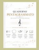 QUADERNO PENTAGRAMMATO PER MUSICISTI – Pentagrammi, Appunti di Musica e Teoria Musicale – Circolo delle Quinte, Note e Pause
