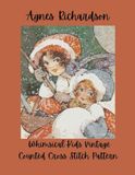 Agnes Richardson Whimsical Kids: Vintage Winter Counted Cross Stitch Pattern
