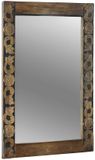 vidaXL Miroir mural Noyer 70 x 50 cm Bois transformé et verre