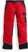 BP 1609-559 heren werkbroek van duurzaam gemengd weefsel rood/zwart, maat 64