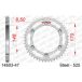 AFAM Pignon en acier 525 - 47Z (Argent) 14603-47