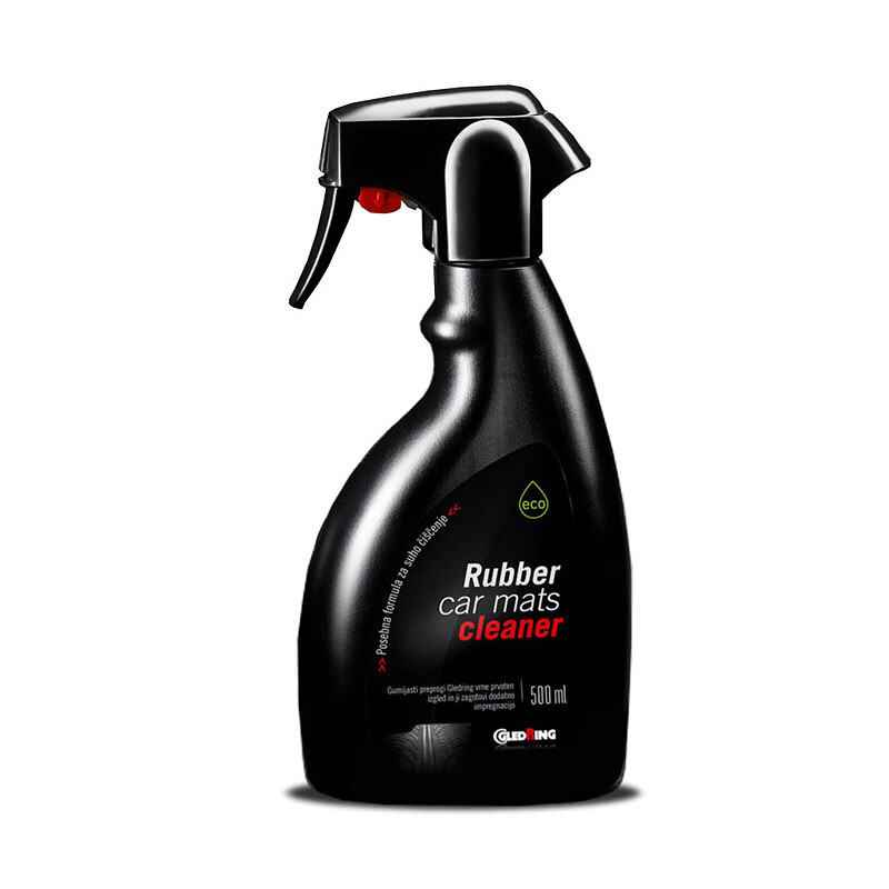 Gledring 614 rubberen vloermatten + kofferbakreiniger 'Dry Cleaner' 500 ml