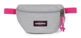Eastpak Springer Heuptas – Compacte Heuptas met Veilige Ritsvakken en Verstelbare Riem, 2 L Capaciteit, 16,5 x 23 x 8,5 cm - Kontrast Grey Pink