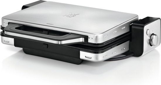 WMF Lono Contactgrill 2-in-1 - Black & Stainless Steel - 2100W