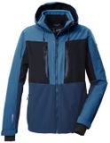 Killtec Ski-jas KSW 48 Heren 4XL Colorblock Mid blue/black blue melange/dark blue