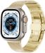 Strap-it Acier, bracelet de montre connectée milanais - Or - Convient pour Apple Watch Ultra - 49mm