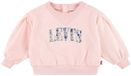 Levi's Sweatshirt à manches plissées pour fille Rose Anglais - 18 mois