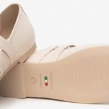 NeroGiardini Elegante Schoenen Nerogiardini Harrods Tpu Avella Geel Leer Vrouwen - Maat 36